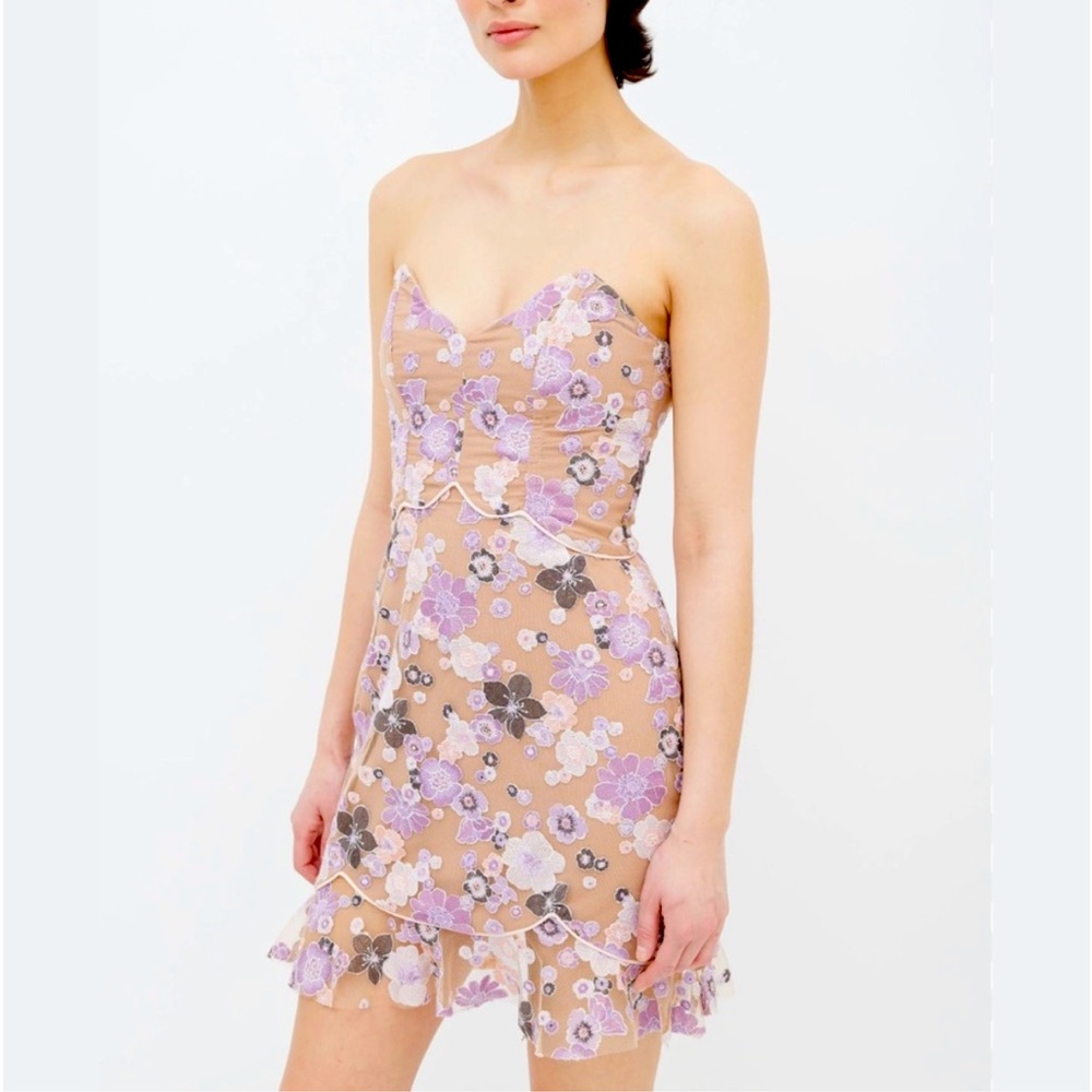 For Love and Lemons Posy mini dress
